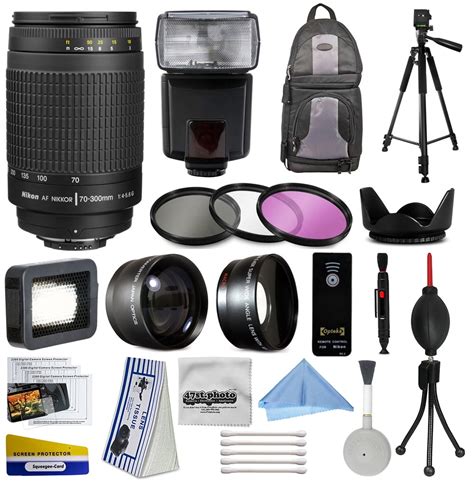 Must Have Accessories for Nikon DF D7200 D7100 D7000 D5500 D5300 D5200 D5100 D5000 D3300 D3200 ...