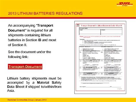 Lithium Batteries Updated According To The Iata Dgr