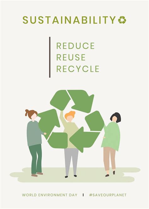 Download Premium Illustration Of Environmental Sustainability Psd