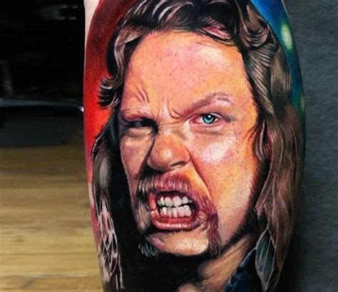 James Hetfield Tattoo By Ruben Barahona Post James Hetfield