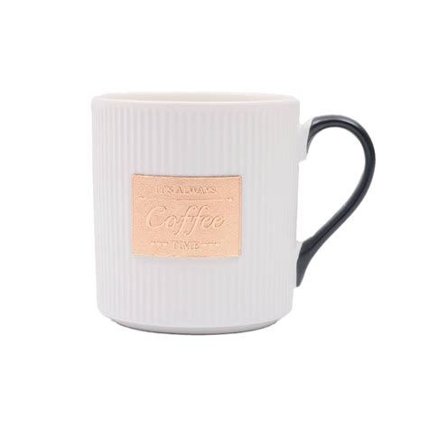 Taza Mainstays Cer Mica Con Letrero De Ml Blanca Walmart