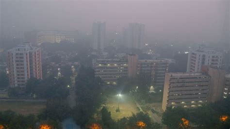 Delhi Ncr Weather Update Dense Fog Engulfs Capital With Zero Visibility Flights Delayed