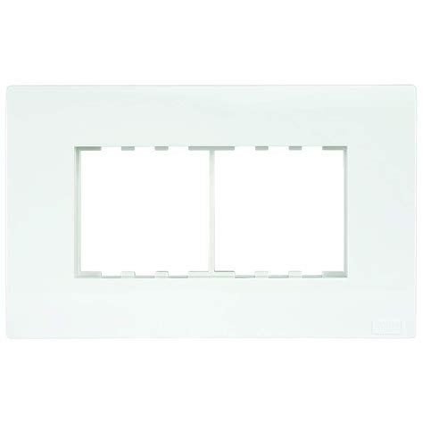 Anchor By Panasonic Roma Plus Modular Polycarbonate M Plate White