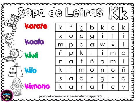 Sopas De Letras Para Trabajar El Abecedario Imagenes Educativas Sopa De Letras Actividades