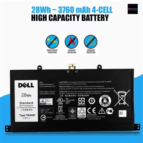 Dell Wmm Original Laptop Battery