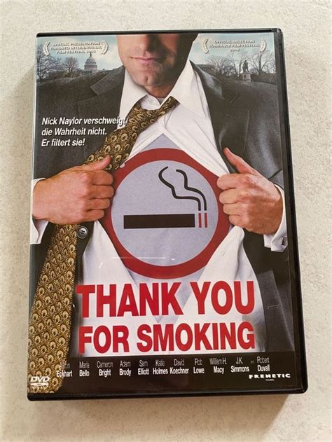 Thank You For Smoking Dvd Kaufen Auf Ricardo