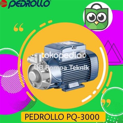 Jual PEDROLLO PQ 3000 Pompa Air Sumur Dangkal Di Seller UB Pompa Teknik