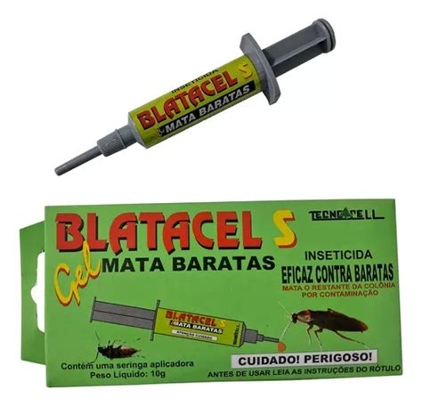 Gel Inseticida Mata Barata G Blatacel Isca Atrativa Mercadolivre