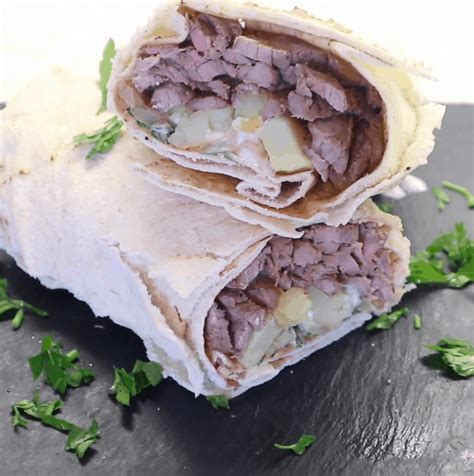 Beef Shawarma Wrap Recipe Lebanese Beef Shawarma Recipe