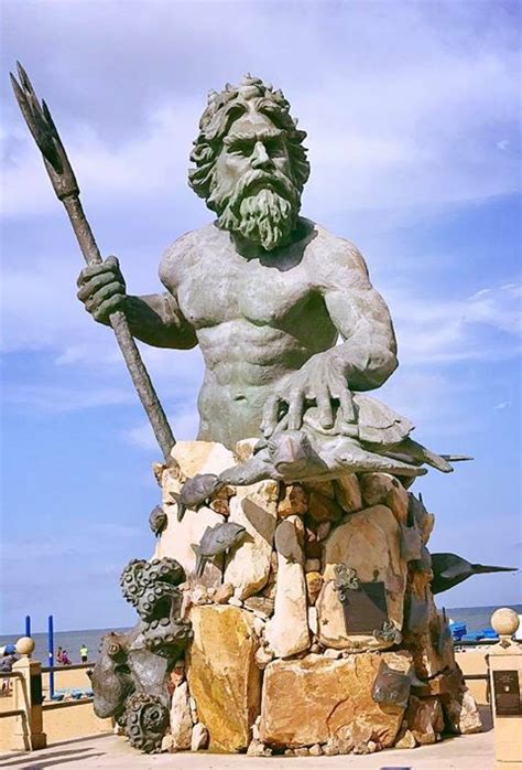 King Neptune Statue In Va Beach