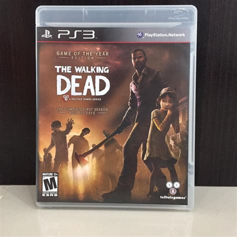 {ENG} ** มือ 1** แผ่นเกม The Walking Dead Game of The Year PS3 แผ่นสภาพ ...