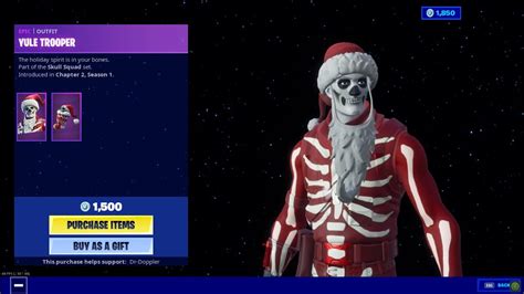 FORTNITE ITEM SHOP DECEMBER 15th 2019 NEW YULE TROOPER CHRISTMAS