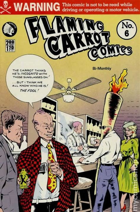 Flaming Carrot Comics 1984 Avdark Horse Comic Books