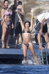 Eva Longoria Bikini Candids Beach In Delos Greece