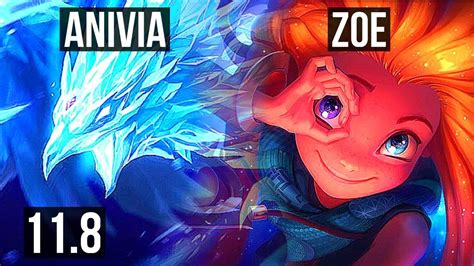 ANIVIA Vs ZOE MID Rank 3 Anivia 10 1 11 700 Games Legendary