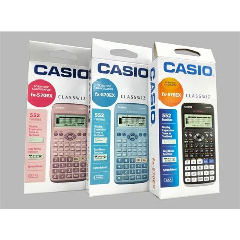 Casio Fx 570ex Scientific Calculator Original Shopee Malaysia