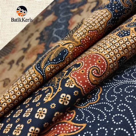 Bahan Potongan Motif Kembang Sari Manis Batik Keris Online