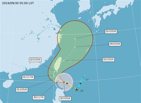 山陀兒恐強颱「暴風圈下半天觸陸」 明後全台影響最劇 Ettoday生活新聞 Ettoday新聞雲