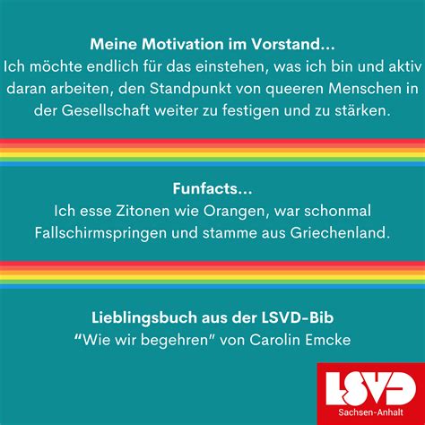 Lsvd Sachsen Anhalt E V Wir Haben Einen Neuen Vorstand Wollen Euch