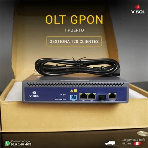 Olt Gpon De Puerto Vsol V Gs Fiberpon Technology