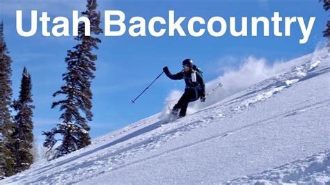 Backcountry Skiing In Big Cottonwood Canyon Utah Backcountry Skiing