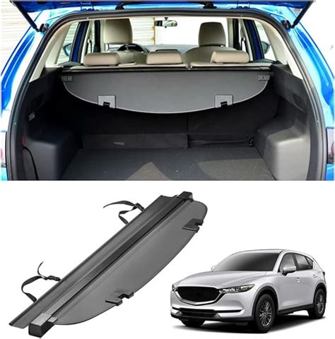 Cosilee Mazda Cx 5 Cargo Cover Retractable Rear Trunk Security Shield Cargo Luggage