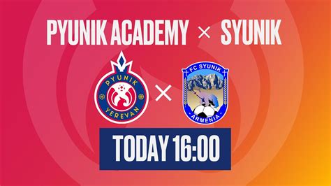 Pyunik Academy Syunik Afl Matchday Youtube