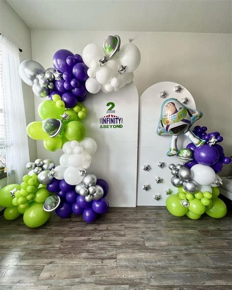 TWO Infinity Beyond Buzz Lightyear Birthday Party Buzz Lightyear