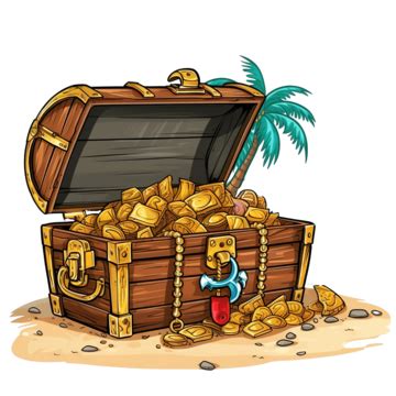 Treasure Chest PNG Vector PSD And Clipart With Transparent