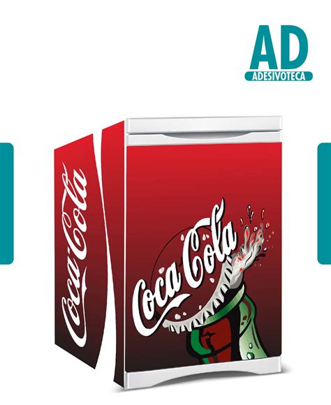 Adesivo Frigobar Coca Cola Adesivoteca