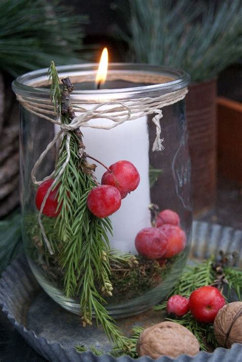 Adventsdeko mit Zieräpfeln und Kränzen Adventsdeko Deko weihnachten