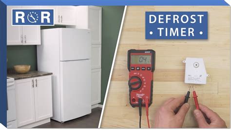 How To Test Replace A Defrost Timer In A Refrigerator Repair