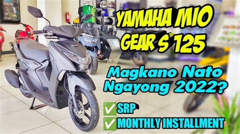 Yamaha Mio Gear S Updated Price Review Walk Through Youtube