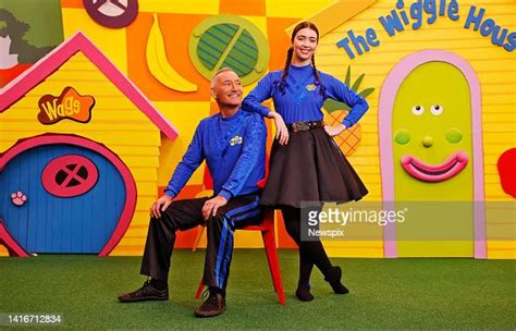 SYDNEY, NSW - Anthony Field and daughter Lucia Field of The Wiggles ...