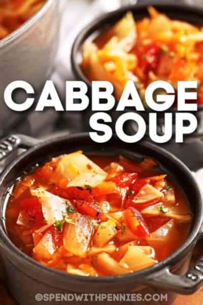 Quick Cabbage Soup Spend With Pennies