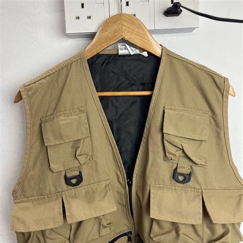 Brown Tactical Vest Mens Fashion Tops And Sets Vests On Carousell