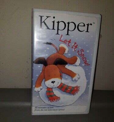 Kipper Let It Snow Vhs Clamshell Rare Black Tape Reels Ebay