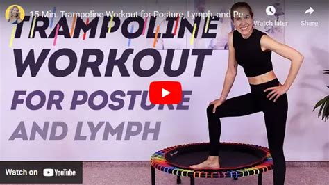 Rebounding For Lymphatic Drainage Why And How To Do It