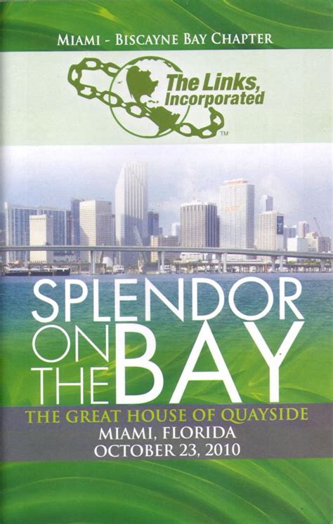 Local Debut Of The Miami Biscayne Bay Chapter Of The Links