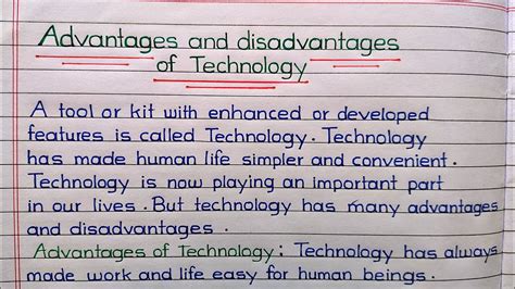 Advantages And Disadvantages Of Technology 20 Advantages And