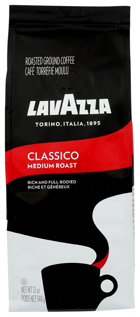 Lavazza Coffee Classico Medium Roast 12 Oz Pack Of 6