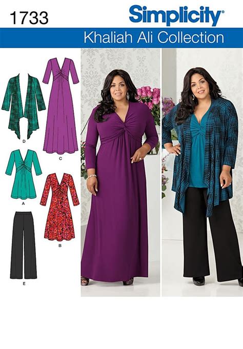 New Simplicity Plus Size Sewing Patterns Womens Size 20W 22W 24W 26W