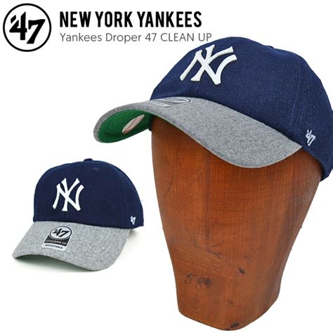 47 キャップ 47 フォーティーセブン YANKEES DROPER 47 CLEAN UP CAP クリーンナップ キャップ 帽子