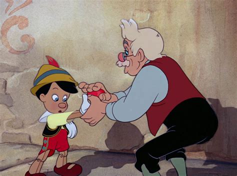 Side By Side Looking At The Trailer For Pinocchio On Disney Against