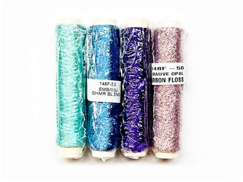 Shimmer Blend Ribbon Floss Rhode Island Textiles Ribbon Floss YLI