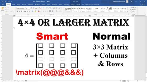 Como Hacer Matrices Grandes En Word Image To U