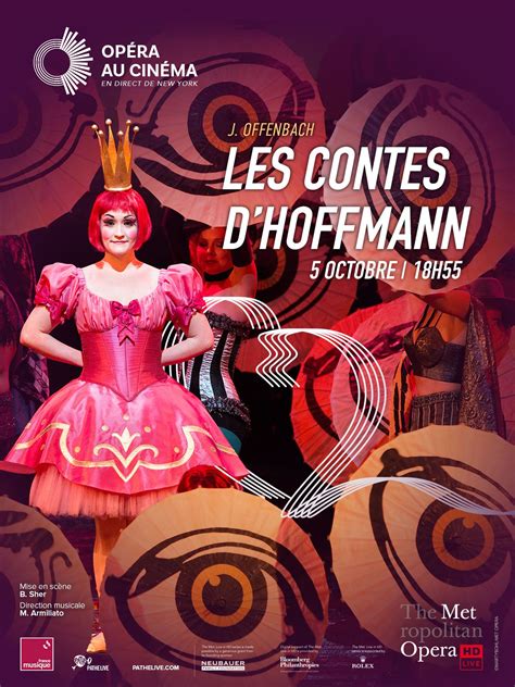 Cin Mas Et S Ances The Metropolitan Opera Les Contes D Hoffmann