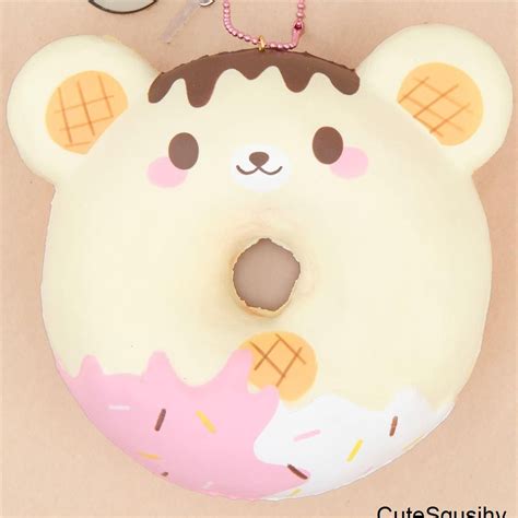 scented Yummiibear animal donut squishy by Creamiicandy | Squishies ...