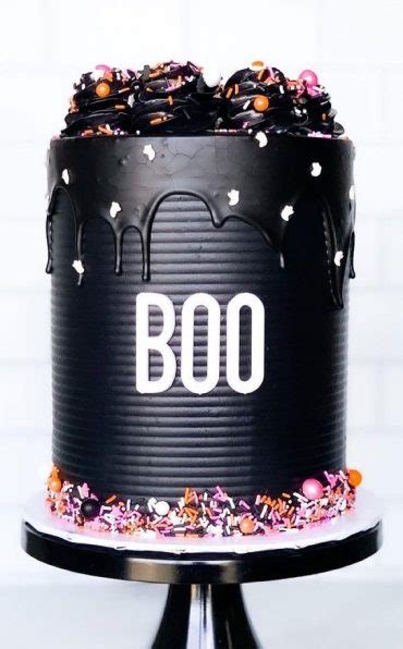 Halloween Cake Ideas To Haunt Your Taste Buds Moody Cake With Dark