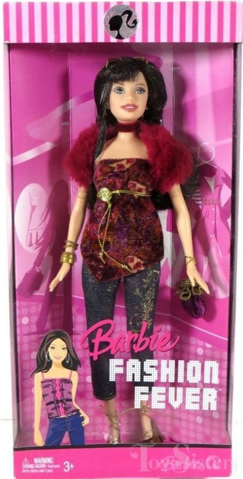 2007 Barbie Fashion Fever Raquelle Red Top Toy Sisters